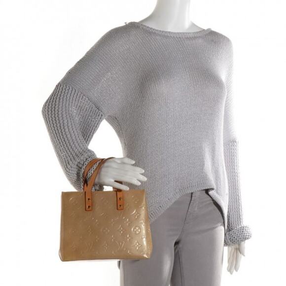 Louis Vuitton Y2K Vernis Monogram Reade PM Tote – Bronze Patent Leather - Picture 9 of 10